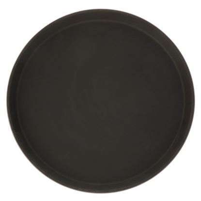 Picture of Tray 14In Rnd -110 Black Satin for Cambro Part# 1400CT110
