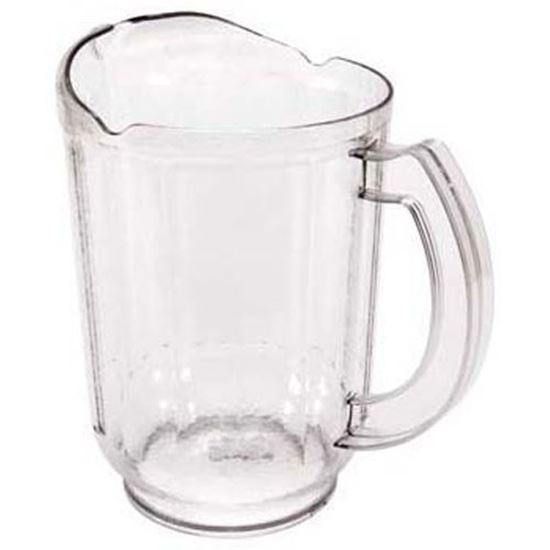Picture of Pitcher 60 Oz Plst-135 Hammered/Clear for Cambro Part# CAMPL60CW135