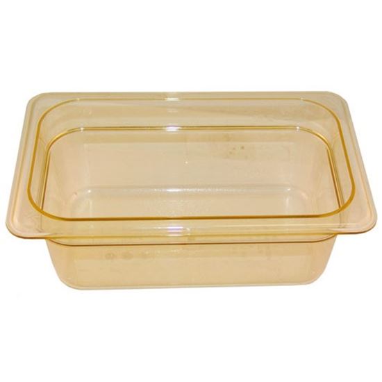 Picture of 1/4 Size Food Pan - Amber High Heat for Cambro Part# CAM44HP150