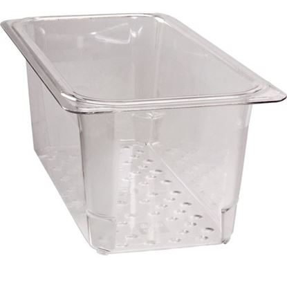 Picture of Colander Food Pan 1/3X5 Clear for Cambro Part# CAM35CLRCW135