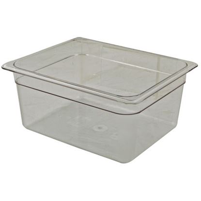 Picture of Pan Poly Half X 6 -135 Clear Qdf for Cambro Part# CAM26CW135