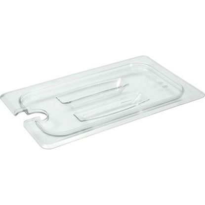 Picture of Cover Poly Third Sl -135 Clear for Cambro Part# CAM30CWCHN135