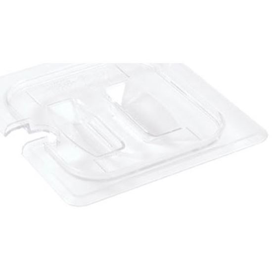 Picture of Cover Poly Sixth Sl -135 Clear for Cambro Part# CAM60CWCHN135
