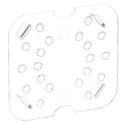 Picture of Drain Tray 1/6 Size-135 Clear for Cambro Part# CAM60CWD135