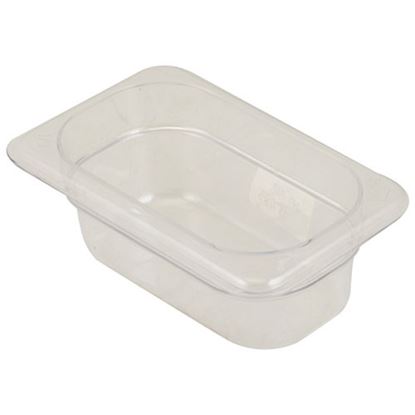 Picture of Pan Poly Ninth X 2 -135 Clear for Cambro Part# CAM92CW135