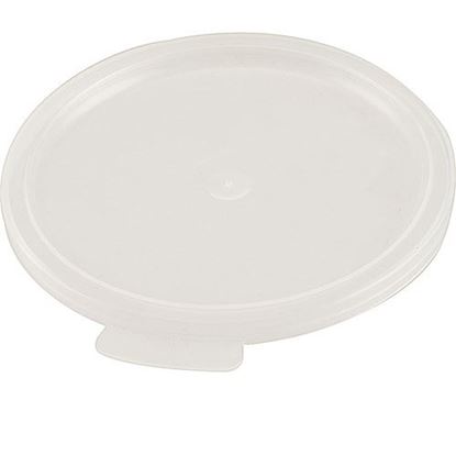 Picture of Lid-Round Soft 1 Qt Semi-Clr for Cambro Part# CAMRFSC1PP190