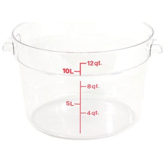 Picture of Cntainer Clr Rd 12Qt-135  for Cambro Part# CAMRFSCW12135