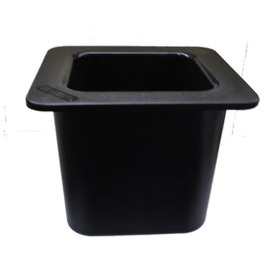 Picture of Cold Pan-Sixth Black (110) for Cambro Part# CAM66CF110