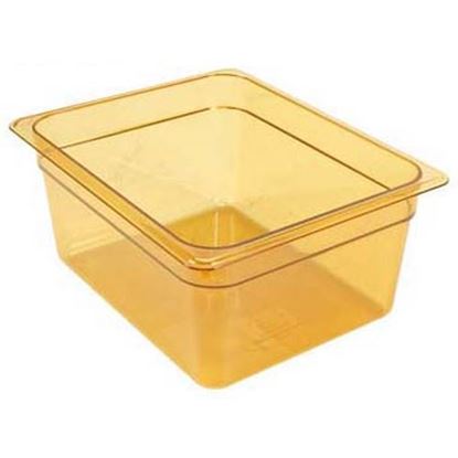 Picture of Hot Pan Half X 6 -772 Amber for Cambro Part# 26HP-150