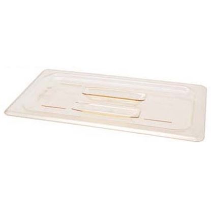 Picture of Hot Lid 1/3 Sz Solid-150 Amber for Cambro Part# 30HPCH(150)