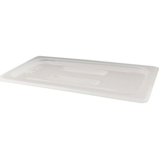 Picture of Cover 1/3 Size Solid Semi-Clear Plastic for Cambro Part# 30PPCH190