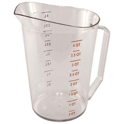 4 Qt Measuring Cup-135 Clear for Cambro Part# CAM400MCCW135