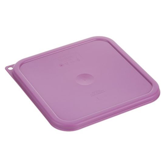 Picture of 6-8 Qt Camsquare Cover Purple Allergen Free for Cambro Part# SFC6SCPP441