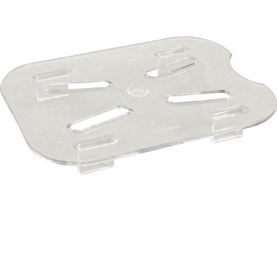 Picture of 1/8 Food Pan Drain Shelf Camwear, Clear, Nsf for Cambro Part# 80CWD-135