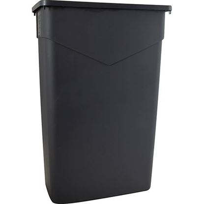 Picture of Rectangular Trash Can Grey for Carlisle Foodservice Part# CARL34202323
