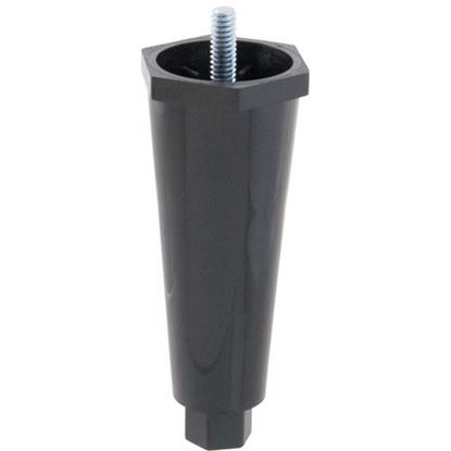 Picture of Leg , 1/4-20, 4"H, Plst, Blk for Cecilware Part# GMM172A