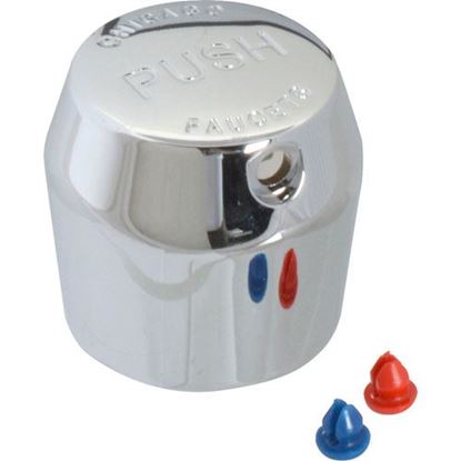 Handle,Push Button  for Chicago Faucet Part# 665-PSHJKCP