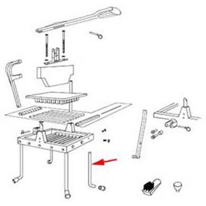 Picture of Leg, Lettuce King Iv M# 4400 for Redco Part# 379018