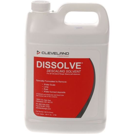 Picture of Descaler - Dissolve, One Gallon for Cleveland Part# CLE106174