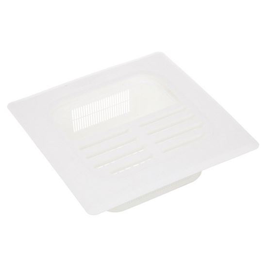 Picture of 8X8 Floor Strainer White  for AllPoints Part# 1021190