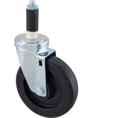 Picture of Caster,Stem 5"Od,Swvl,Bl Ack for AllPoints Part# 1201088