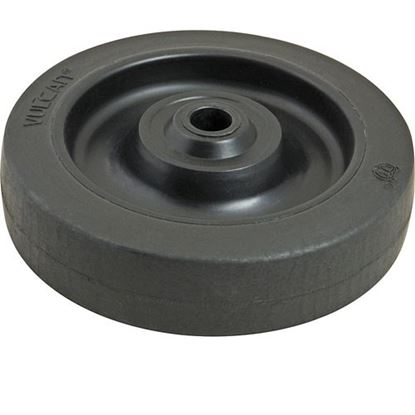 Picture of Wheel , 5", 3/8"Id,W/Bsh,Blk for AllPoints Part# 1201096