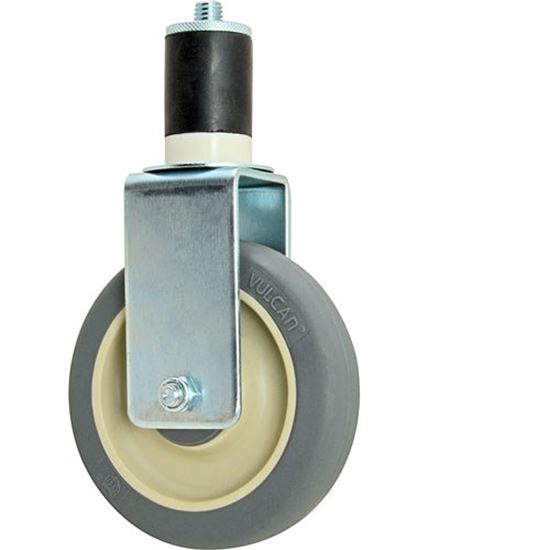 Picture of Caster,Stem , 5", Rgd, Gry for AllPoints Part# 1201145