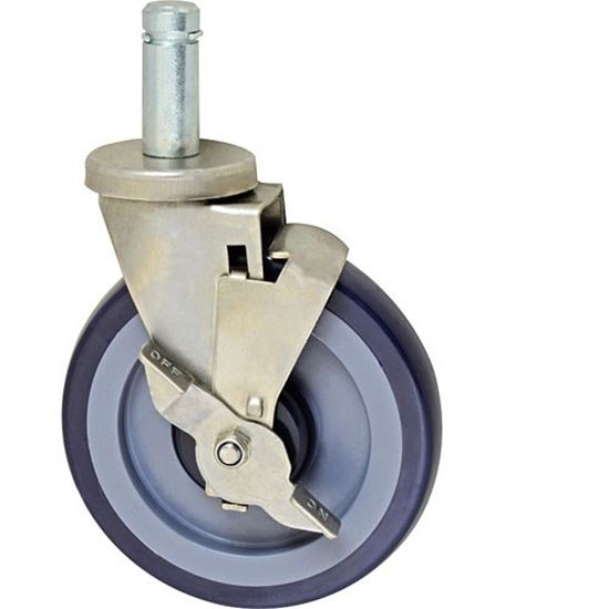 Picture of Caster W-Brake 6"   Iss Stainless for AllPoints Part# 1201217