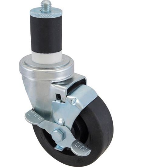 Picture of Caster,Stem 4"Od, Swvl,W /Brk for AllPoints Part# 1201238