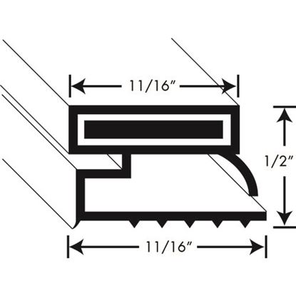 Picture of Gasket , Kit,37"X87",Magnetic for AllPoints Part# 1271069