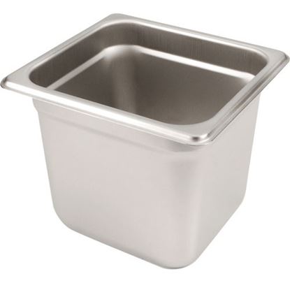 Picture of Pan,Steam Table , Sixth, 6"D for AllPoints Part# 1331129