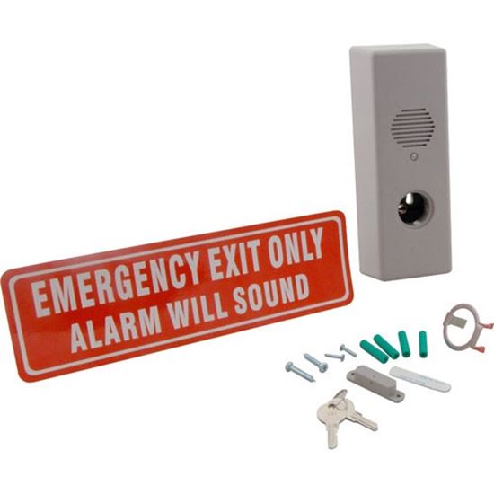 Picture of Alarm,Door Exit , Steel Gray for AllPoints Part# 1341189