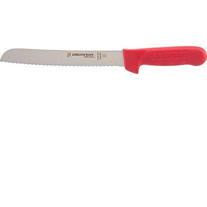 Picture of Knife,Bread 8",Scalloped ,Red for AllPoints Part# 1371542