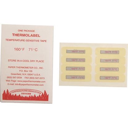 Picture of Label,Temperature , 160 Deg, 24-Pk for AllPoints Part# 1381208