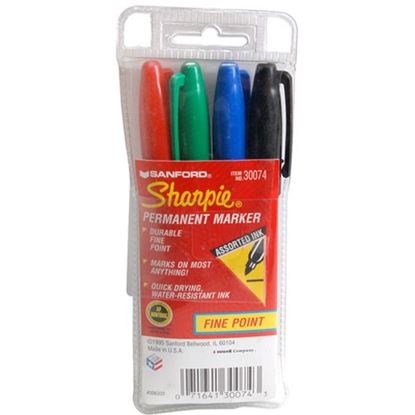 Picture of Marker Set , Fine, 4 Colors for AllPoints Part# 1391046