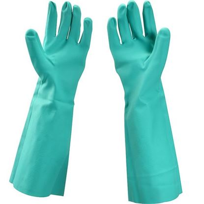 Picture of Green Dishwashing Gloves (Sold As A Pair) for AllPoints Part# 1421633