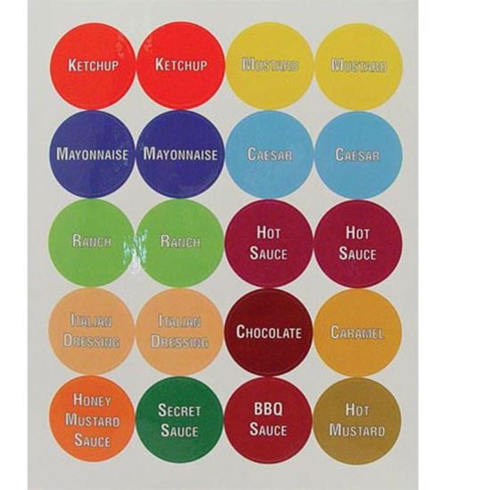 Picture of Fifo Label Sheet  for AllPoints Part# 185653