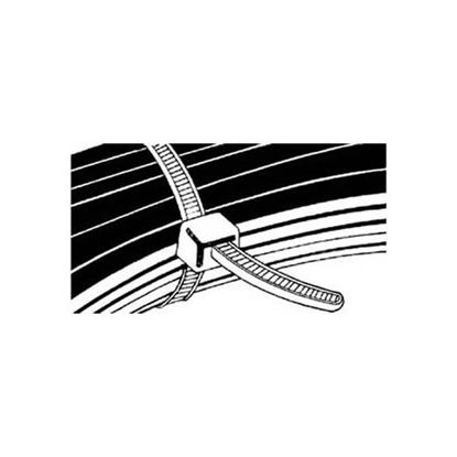 Picture of Tie,Wire , 8-3/16"L, 100-Pk for AllPoints Part# 2531112