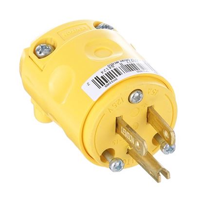 Picture of Plug, Male , 120V, 15A, 5-15P for AllPoints Part# 2531203