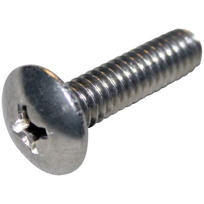 Picture of Machine Screw (Bx 100) 1/4-20X1 Phl Trus 18-8 S for AllPoints Part# 261486