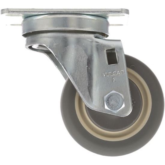 Picture of Plate Mount Caster 3 W 2-3/8 X 3-5/8 for AllPoints Part# 262376