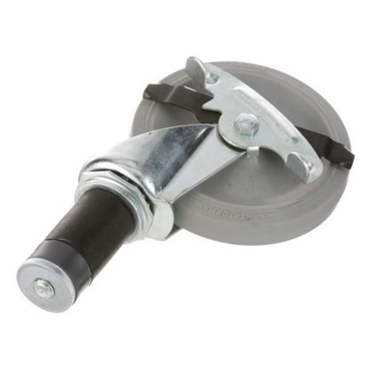 Picture of Swivel Stm Castr W/Brk 5 W  1-1/2 Od Tubing for AllPoints Part# 262387