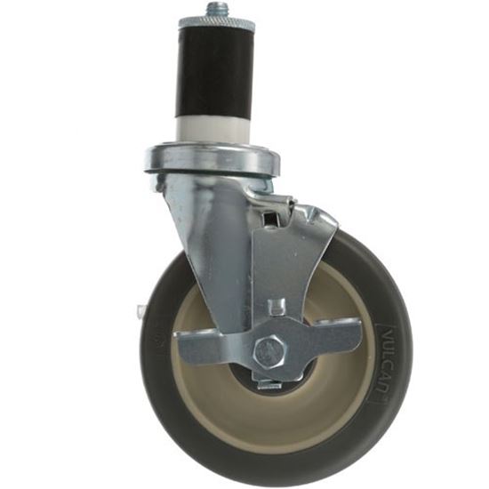 Picture of Swivel Stm Castr W/Brk 5 W  1-5/8 Od Tubing for AllPoints Part# 262411