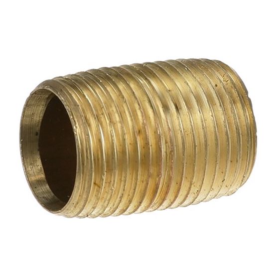 Picture of Brass  Nipple 1/2" X Close for AllPoints Part# 263106