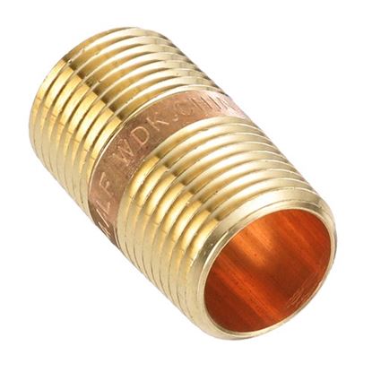 Picture of Brass Nipple 1/2" X 1-1/2" for AllPoints Part# 263107