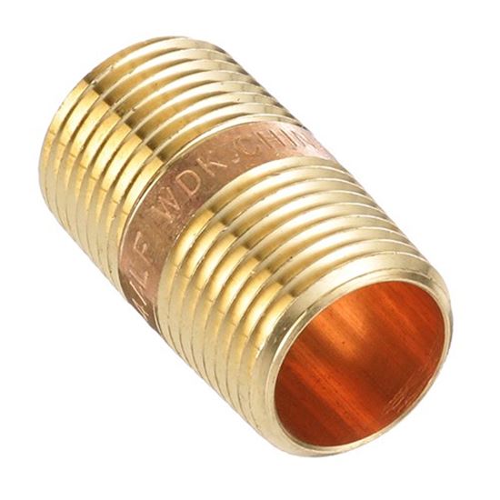 Picture of Brass Nipple 1/2" X 1-1/2" for AllPoints Part# 263107