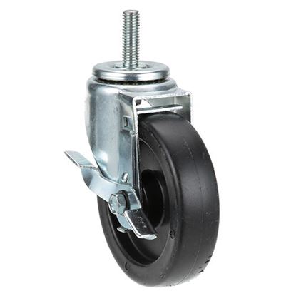 Picture of Caster, Threaded Stem- W/Brake for AllPoints Part# 263269