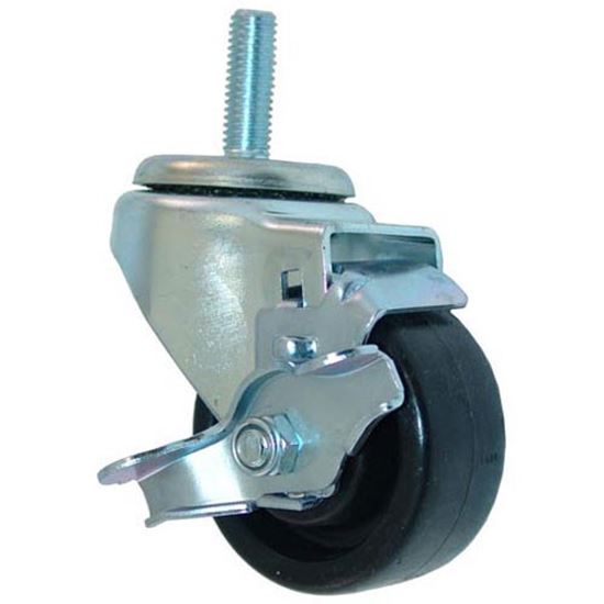 Picture of Caster, Threaded Stem- W/Brake for AllPoints Part# 263284