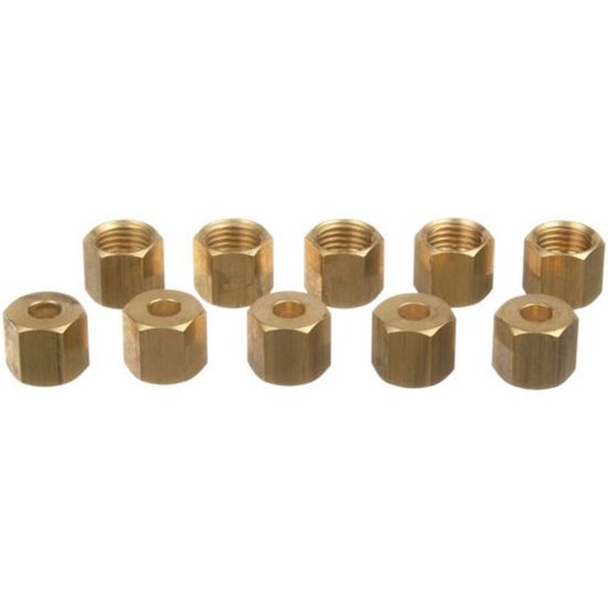 Picture of Nut, Compression, 3/16" (10/Pk) for AllPoints Part# 263648