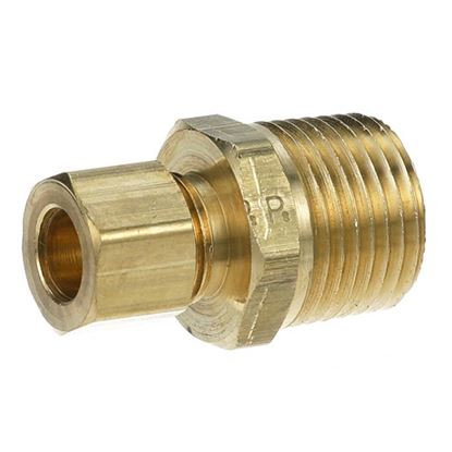 Picture of Connector, Male-Brass 3/8X1/2 for AllPoints Part# 263804